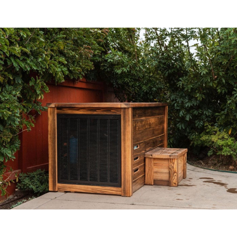 Kooru Handcrafted Redwood Cold Plunge Tub | Shou Sugi Ban | Ozone Filtration | 5 Finishes