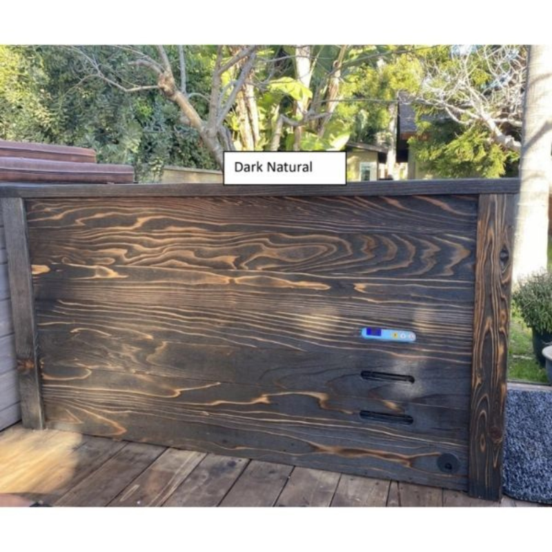 Kooru Handcrafted Redwood Cold Plunge Tub | Shou Sugi Ban | Ozone Filtration | 5 Finishes