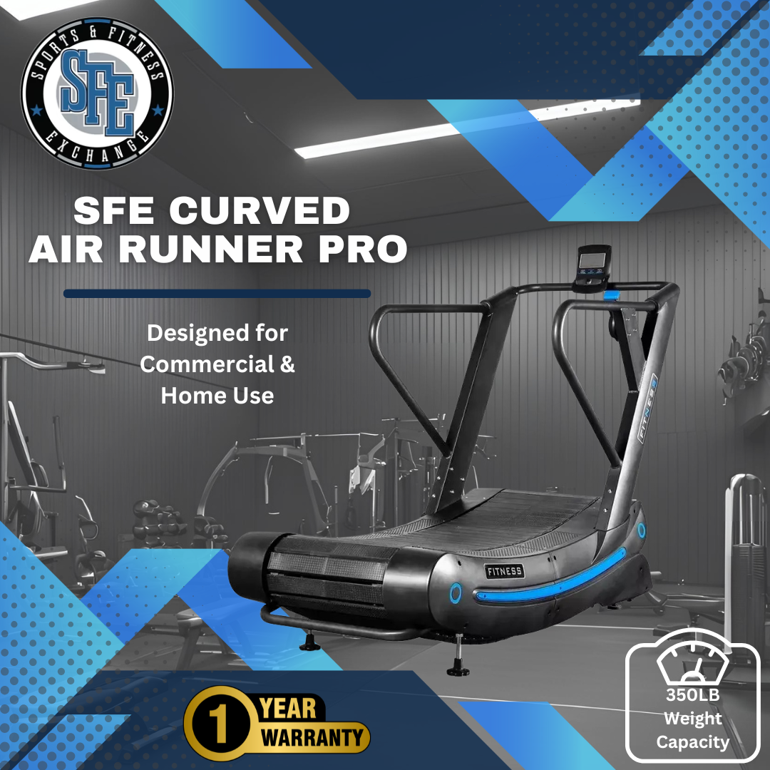 SFE Air Runner Pro — Self-Powered Curved Treadmill | 7-Level Resistance | No Electricity Required