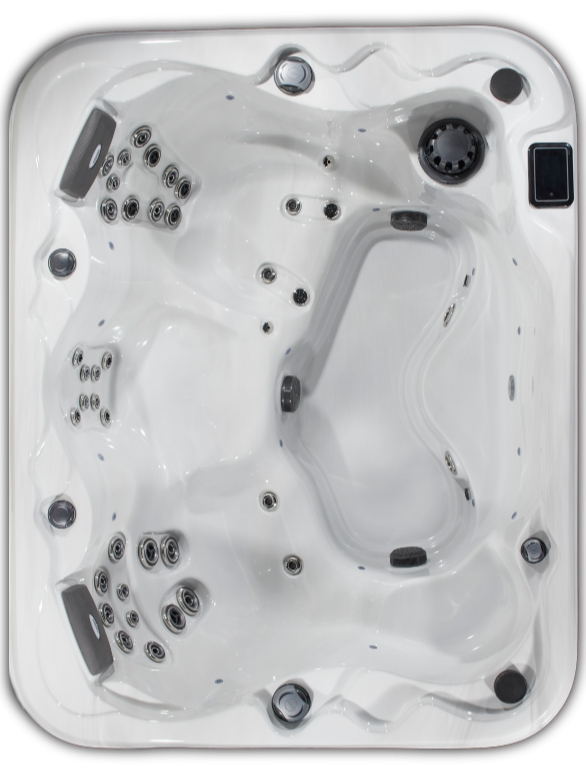 Colorado 4-Person Hot Tub — Compact Outdoor Spa, 5' x 7'