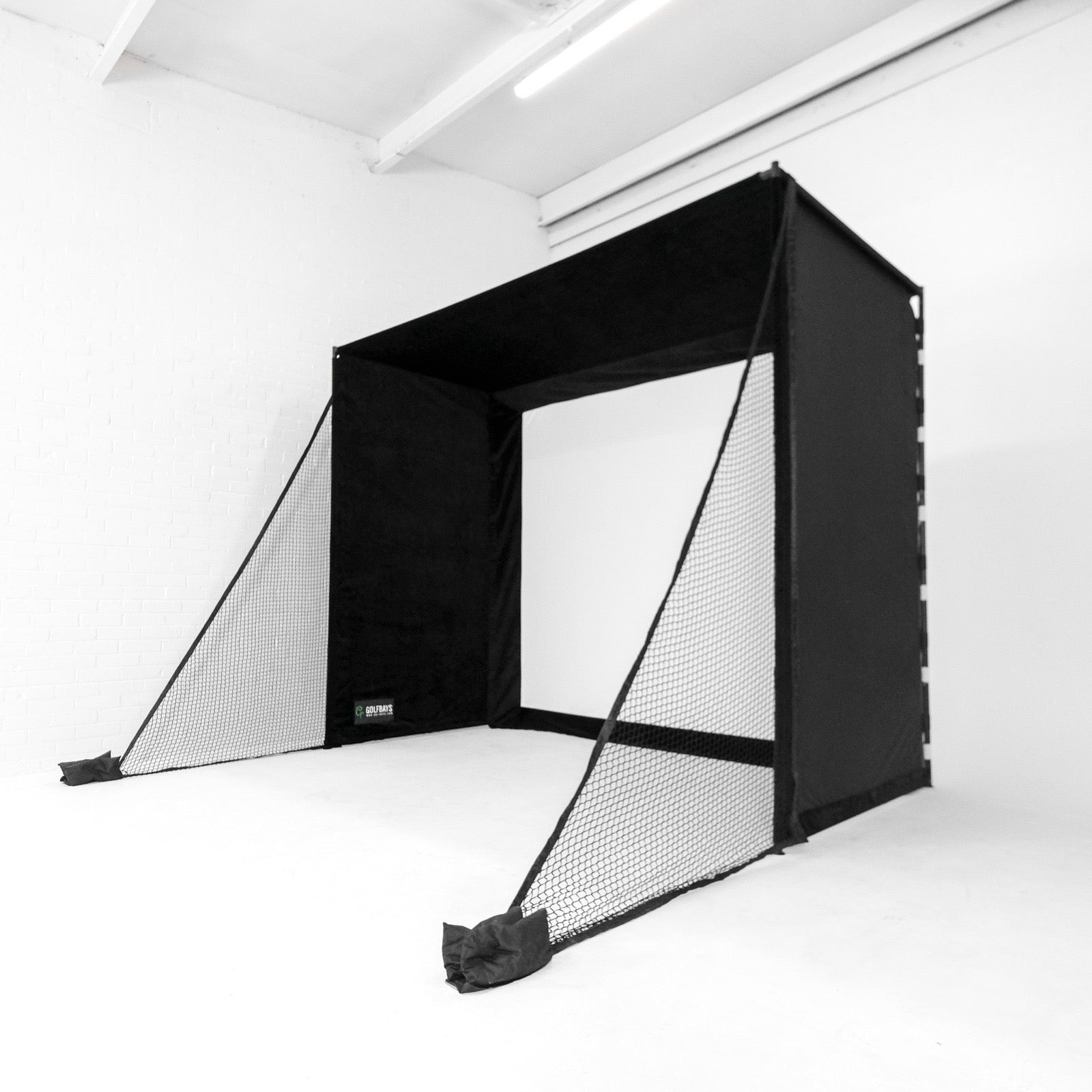 GolfBays SimBox Side Barrier — Custom-Fit Safety Panel for SimBox Hitting Enclosure