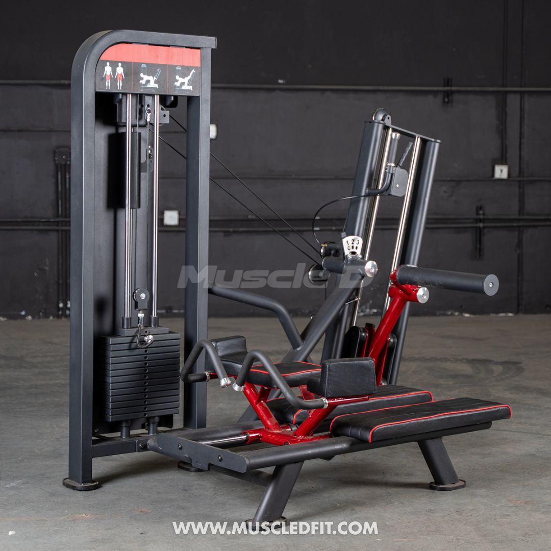 Classic V2 Selectorized Glute Kick Machine | Commercial Gym Equipment | Muscle D