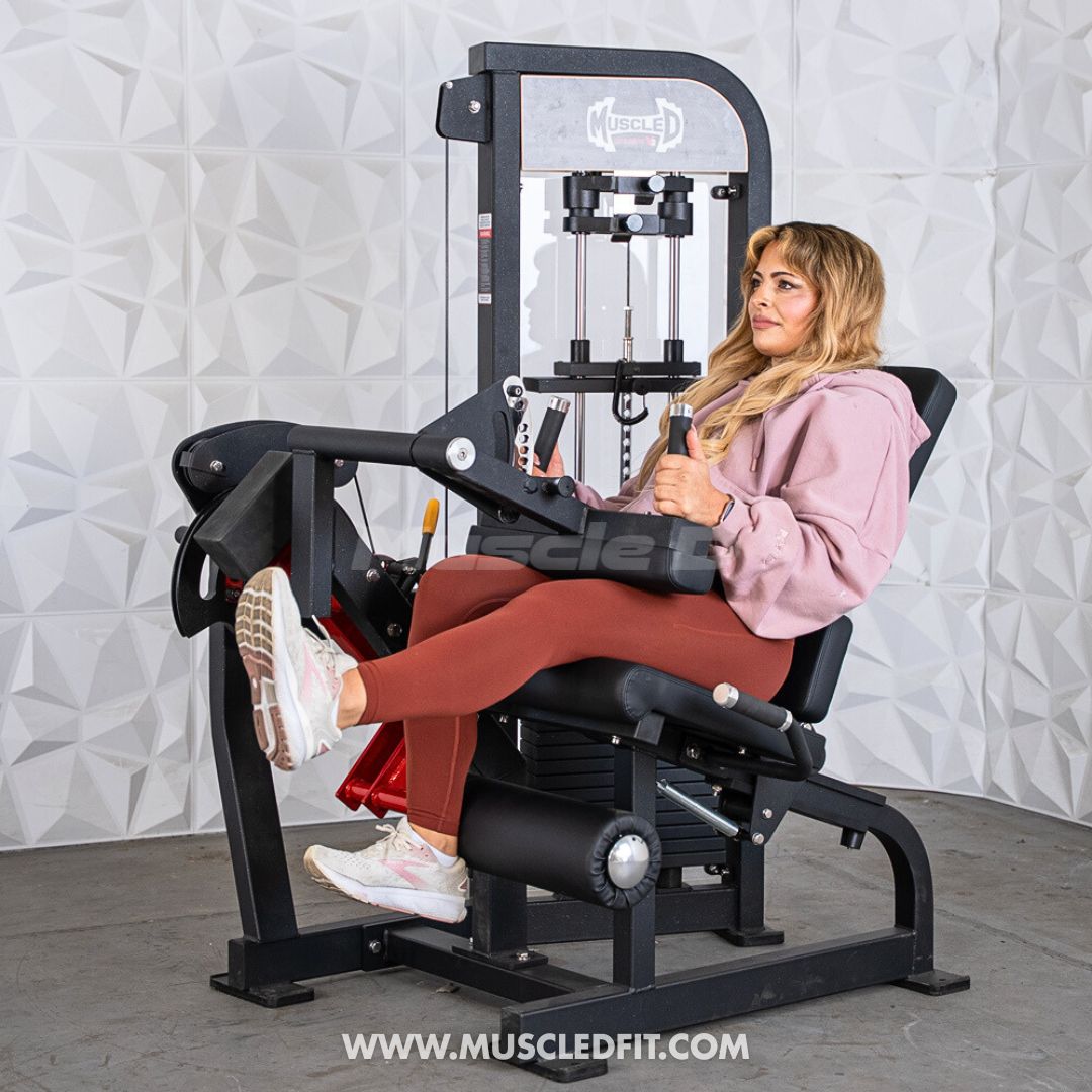 Classic V2 Selectorized Leg Extension / Seated Leg Curl Combo | Muscle D
