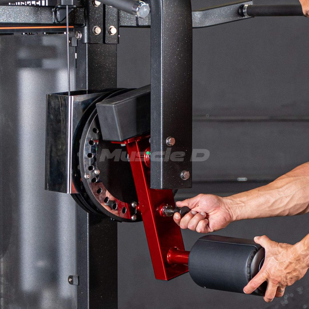 Muscle D Classic V2 Selectorized Multi-Hip Machine — 200 lb Stack | Hip & Glute Trainer | Commercial Grade