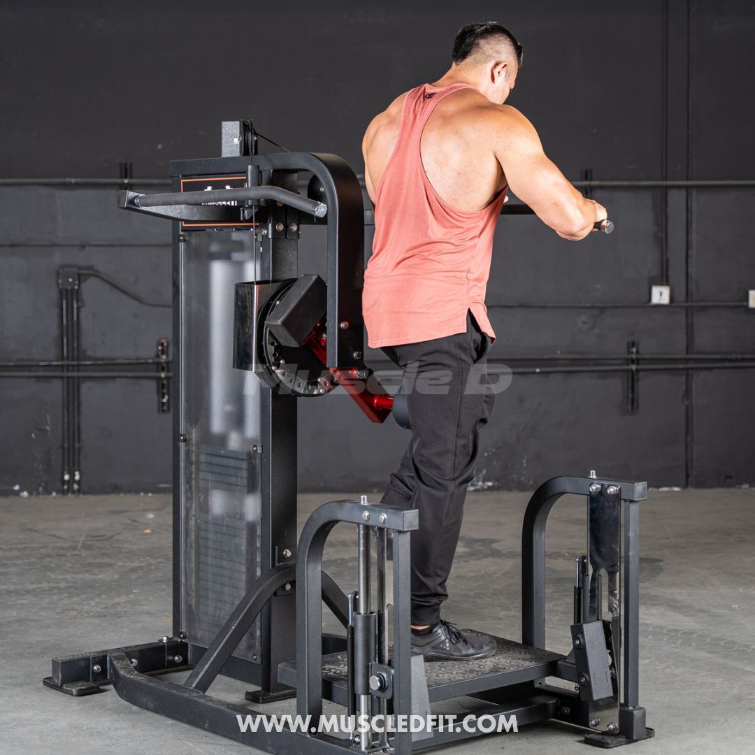 Muscle D Classic V2 Selectorized Multi-Hip Machine — 200 lb Stack | Hip & Glute Trainer | Commercial Grade
