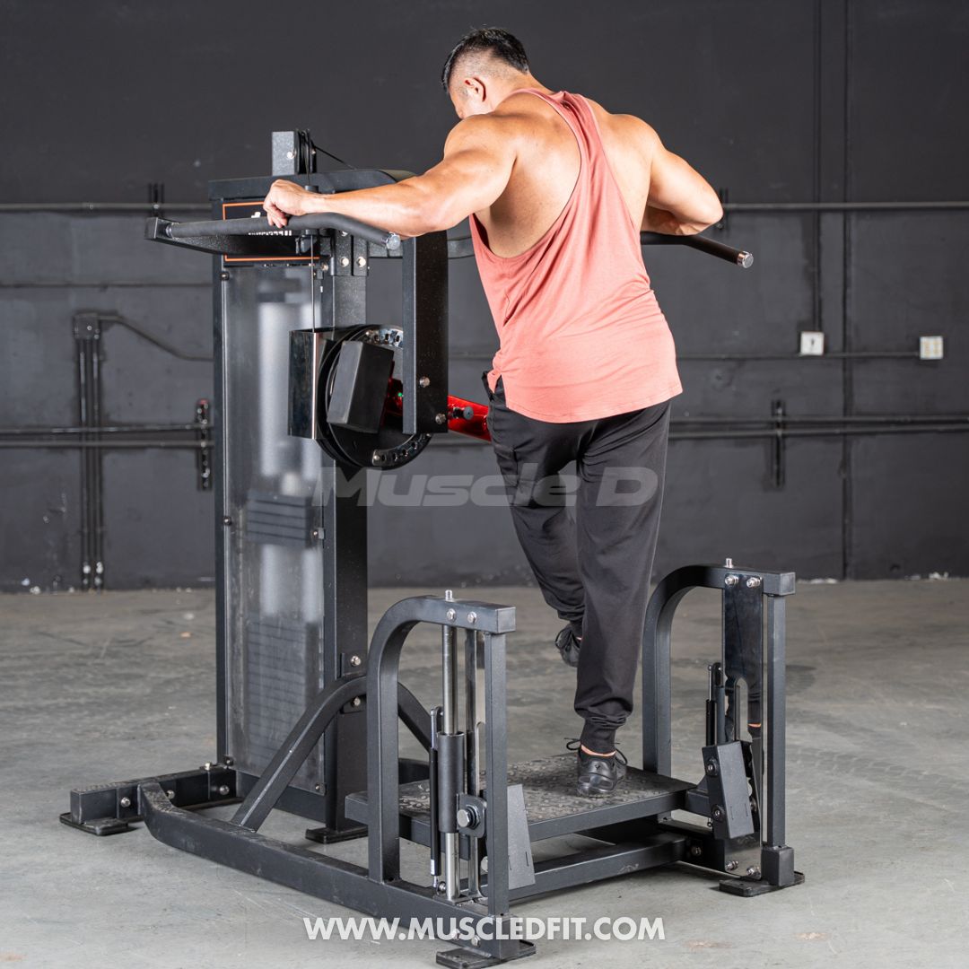 Muscle D Classic V2 Selectorized Multi-Hip Machine — 200 lb Stack | Hip & Glute Trainer | Commercial Grade