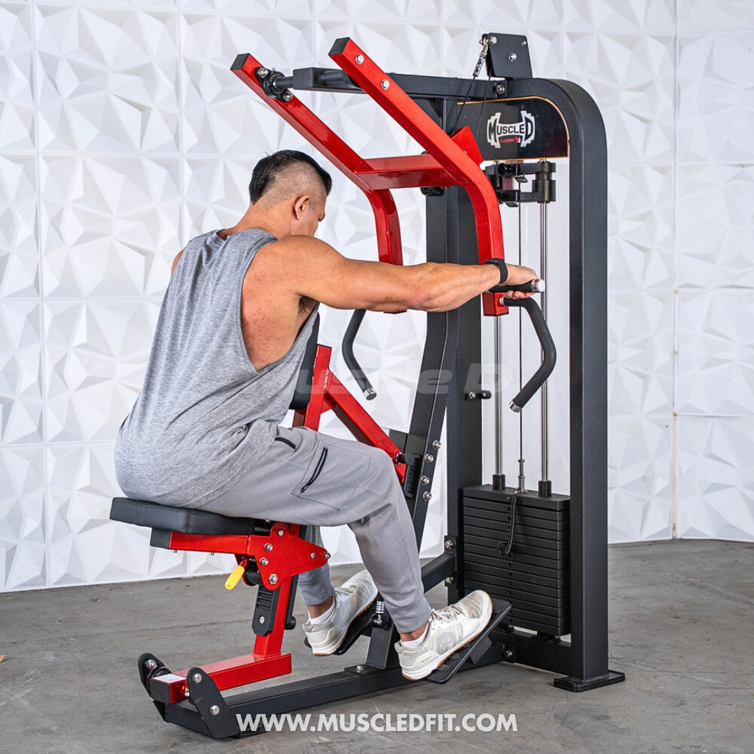 Classic V2 Selectorized Seated Row Machine – Commercial Grade, Multi-Grip