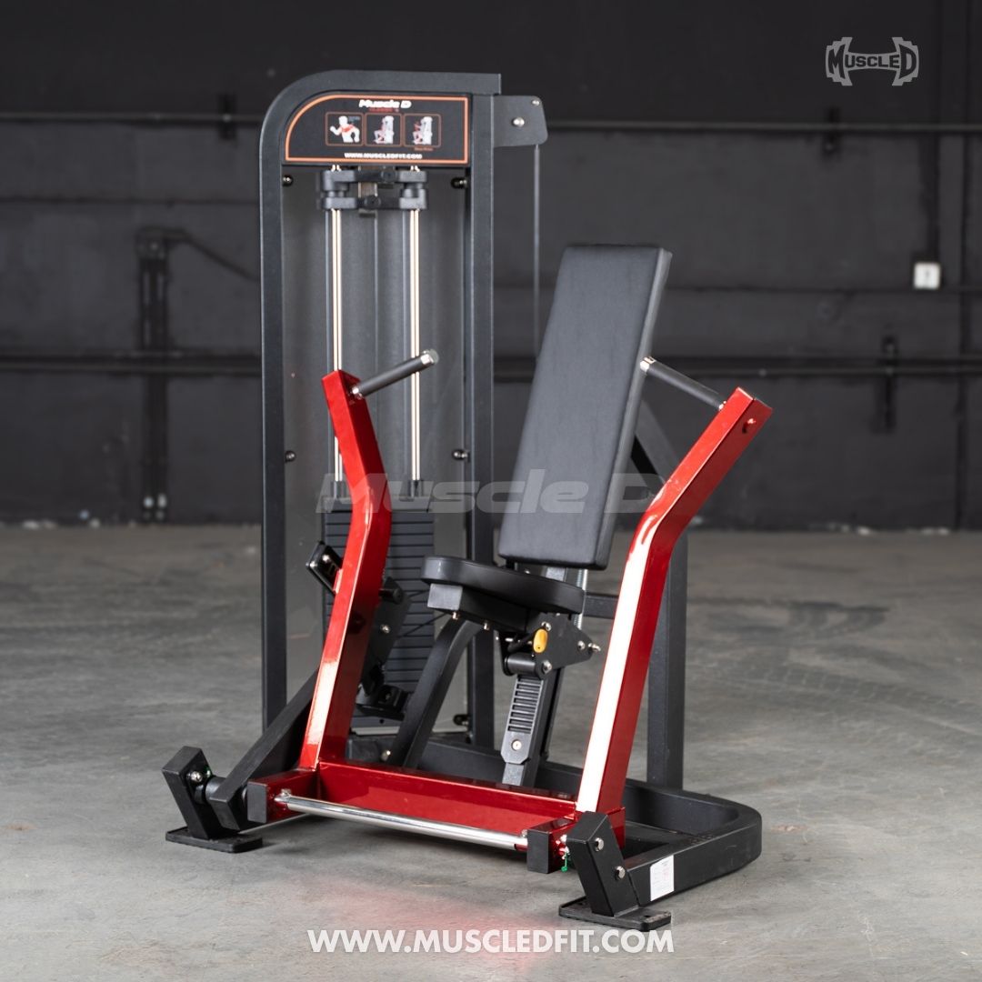 Muscle D Classic V2 Selectorized Chest Press Machine — 200 lb Stack | Commercial Grade