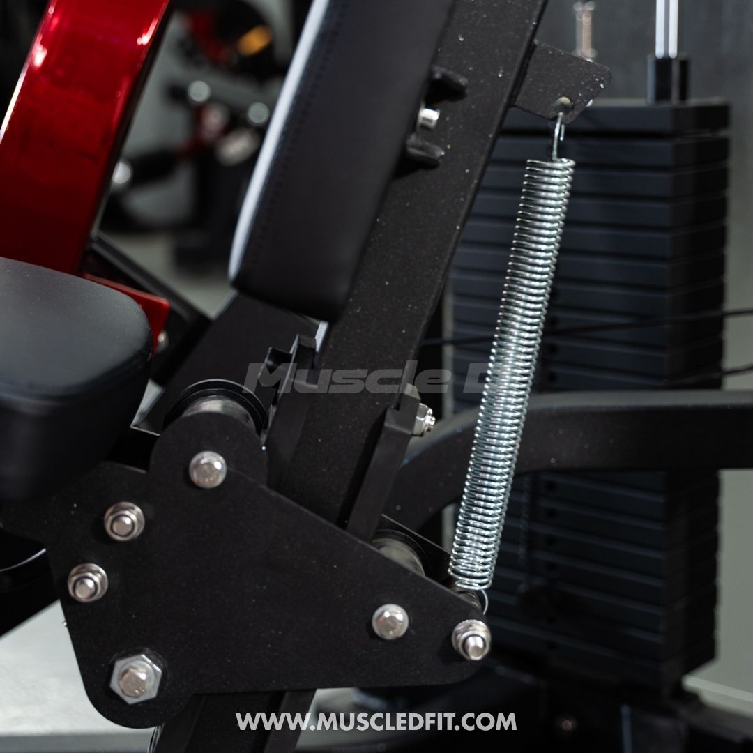 Muscle D Classic V2 Selectorized Chest Press Machine — 200 lb Stack | Commercial Grade