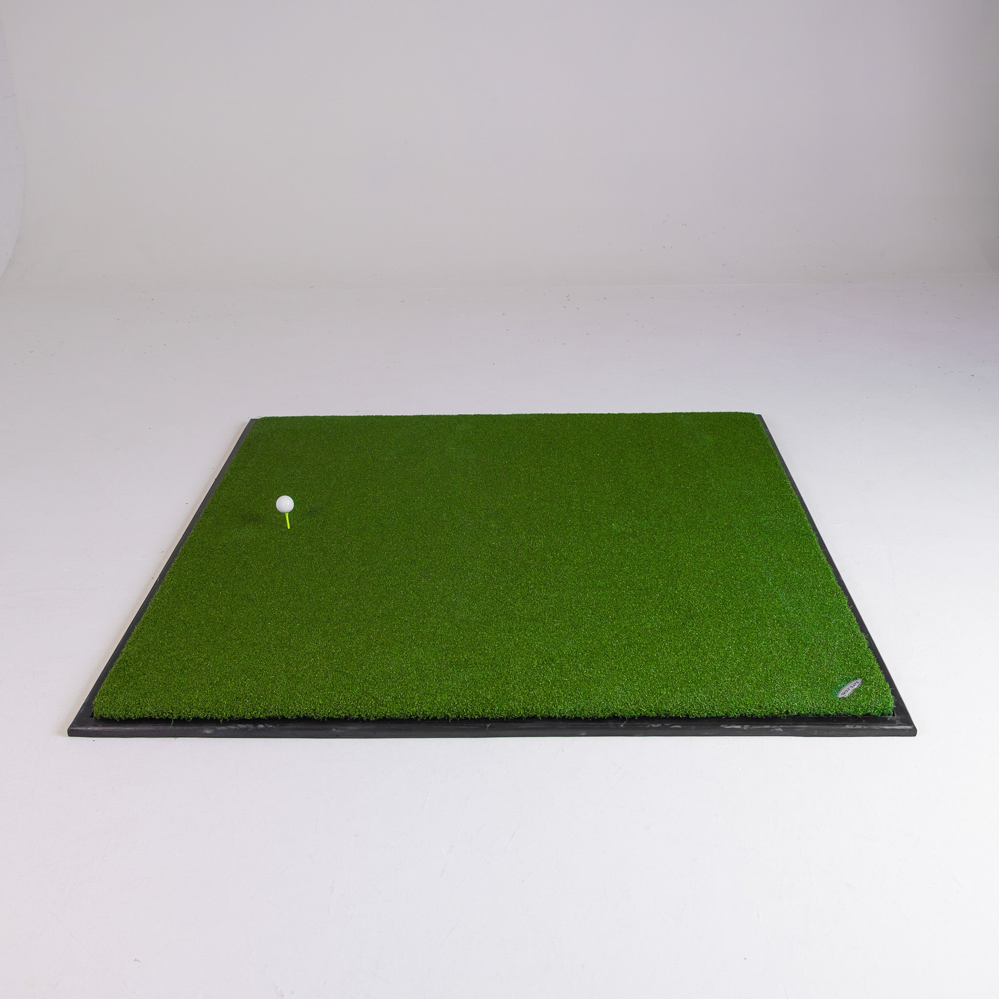 GolfBays Insert Tee Hitting Mat — 4'11" x 4'11" | All Clubs | Minimal Divot Damage