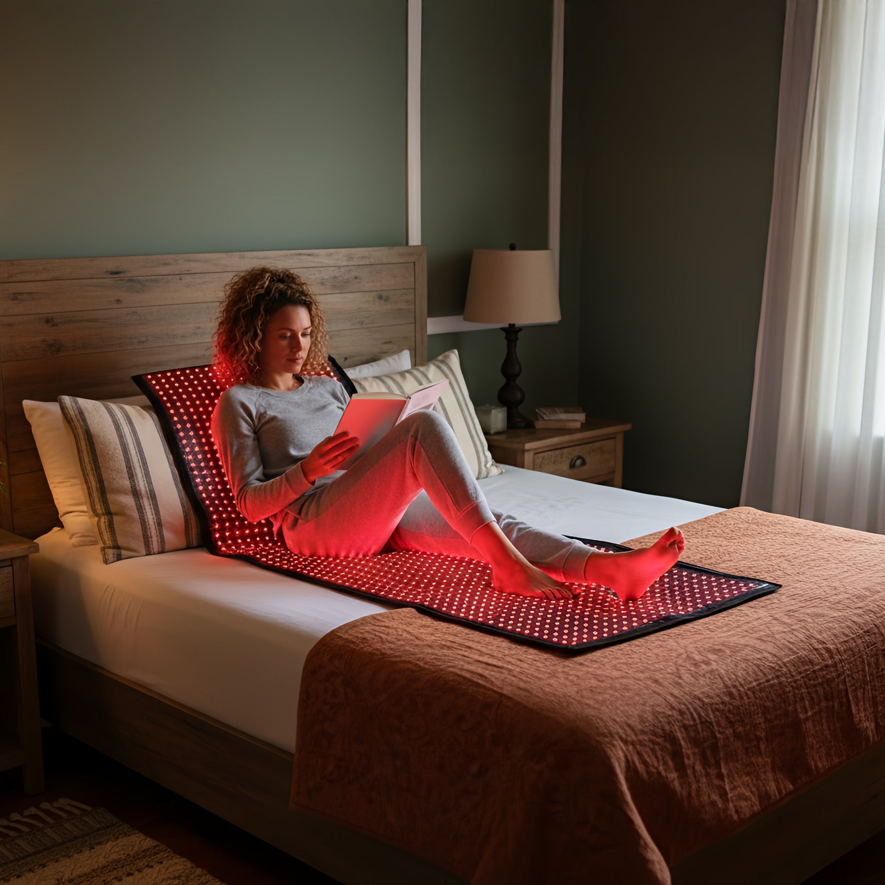EnergyLounger | Professional Full-Body Red & Near-Infrared Light Therapy Blanket | FDA-Cleared