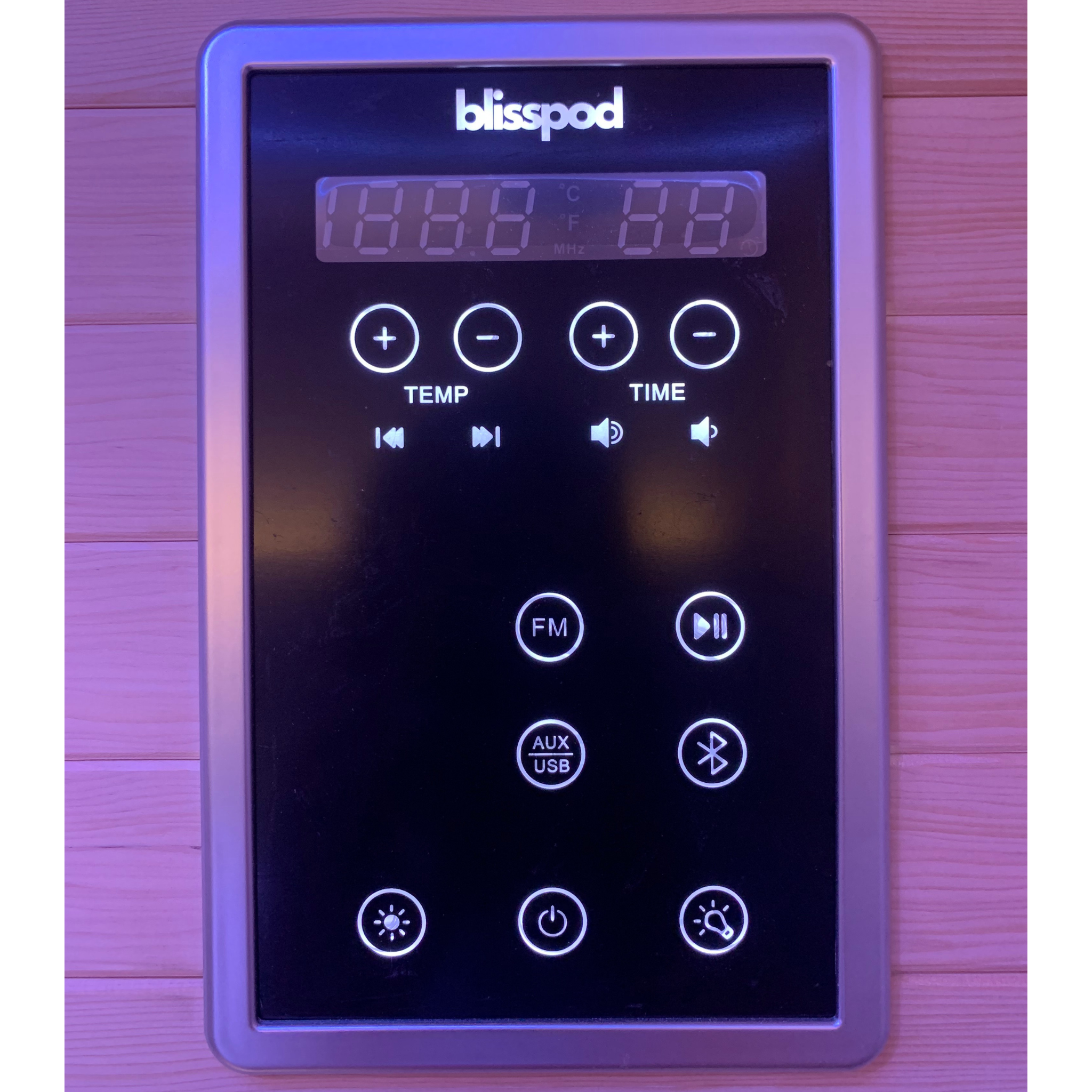 Blisspod Helsinki | Full Spectrum Infrared Sauna + Red Light Therapy | 2 Person | Ultra-Low EMF | Canadian Hemlock