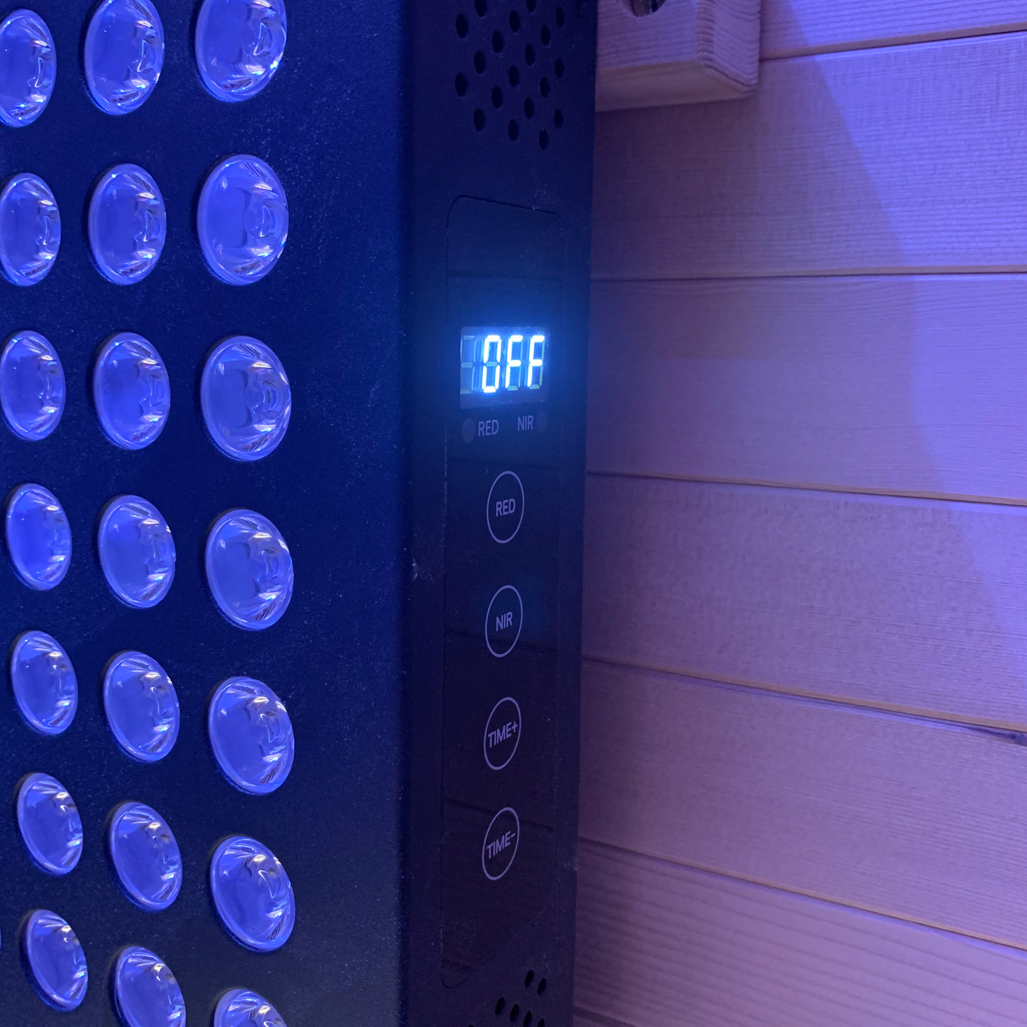 Blisspod Helsinki | Full Spectrum Infrared Sauna + Red Light Therapy | 2 Person | Ultra-Low EMF | Canadian Hemlock