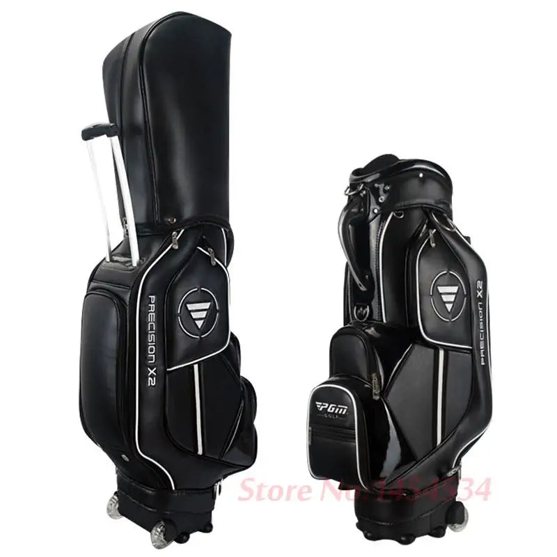 Premium Large Capacity Golf Trolley Bag — Waterproof PU Cart Bag