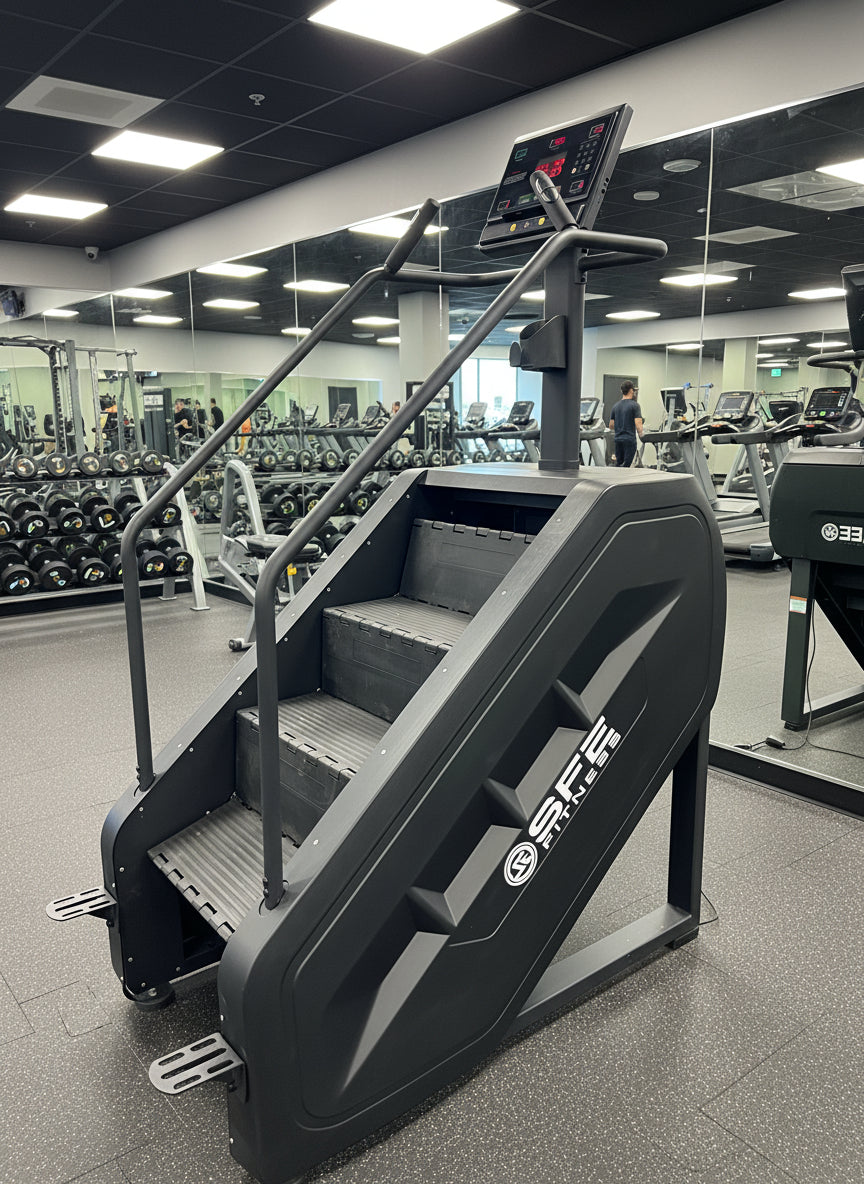 SFE Stepmill Pro — Commercial Stair Climber with Revolving Steps & Performance Monitor