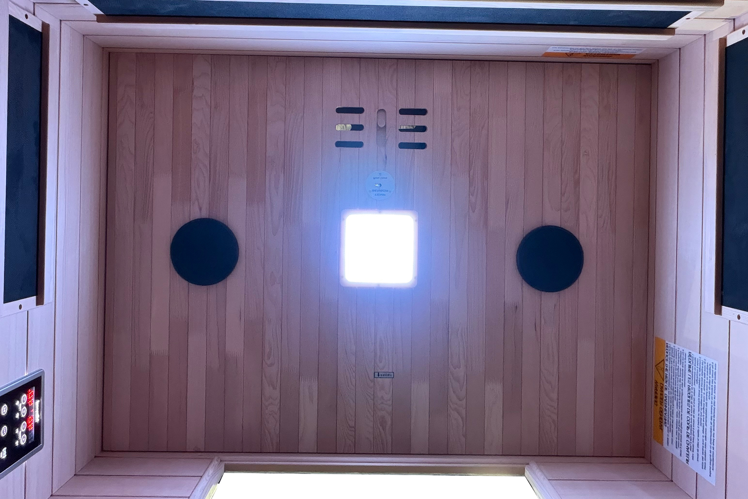 Blisspod Malmo Deluxe | 2-Person Infrared Sauna + Red Light Therapy | Low EMF | Chromotherapy