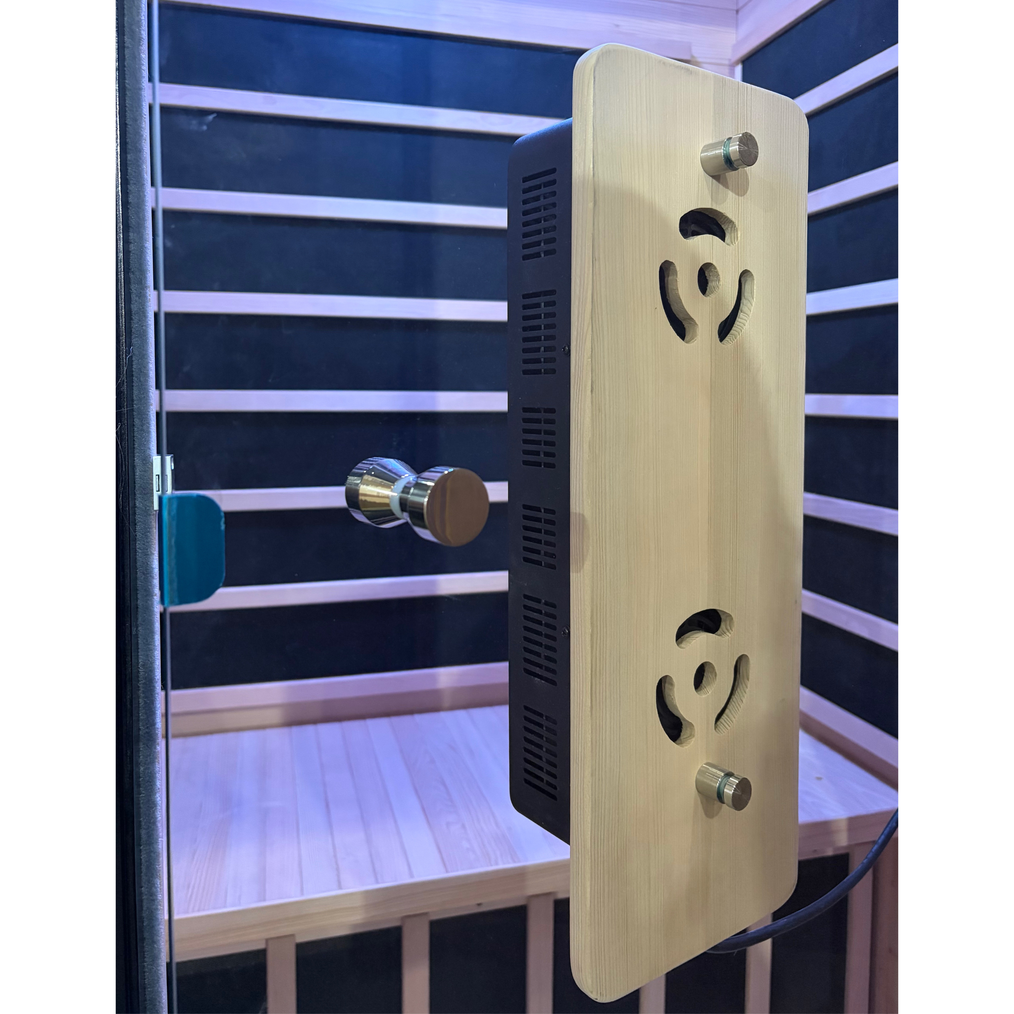 Blisspod Malmo Deluxe | 2-Person Infrared Sauna + Red Light Therapy | Low EMF | Chromotherapy