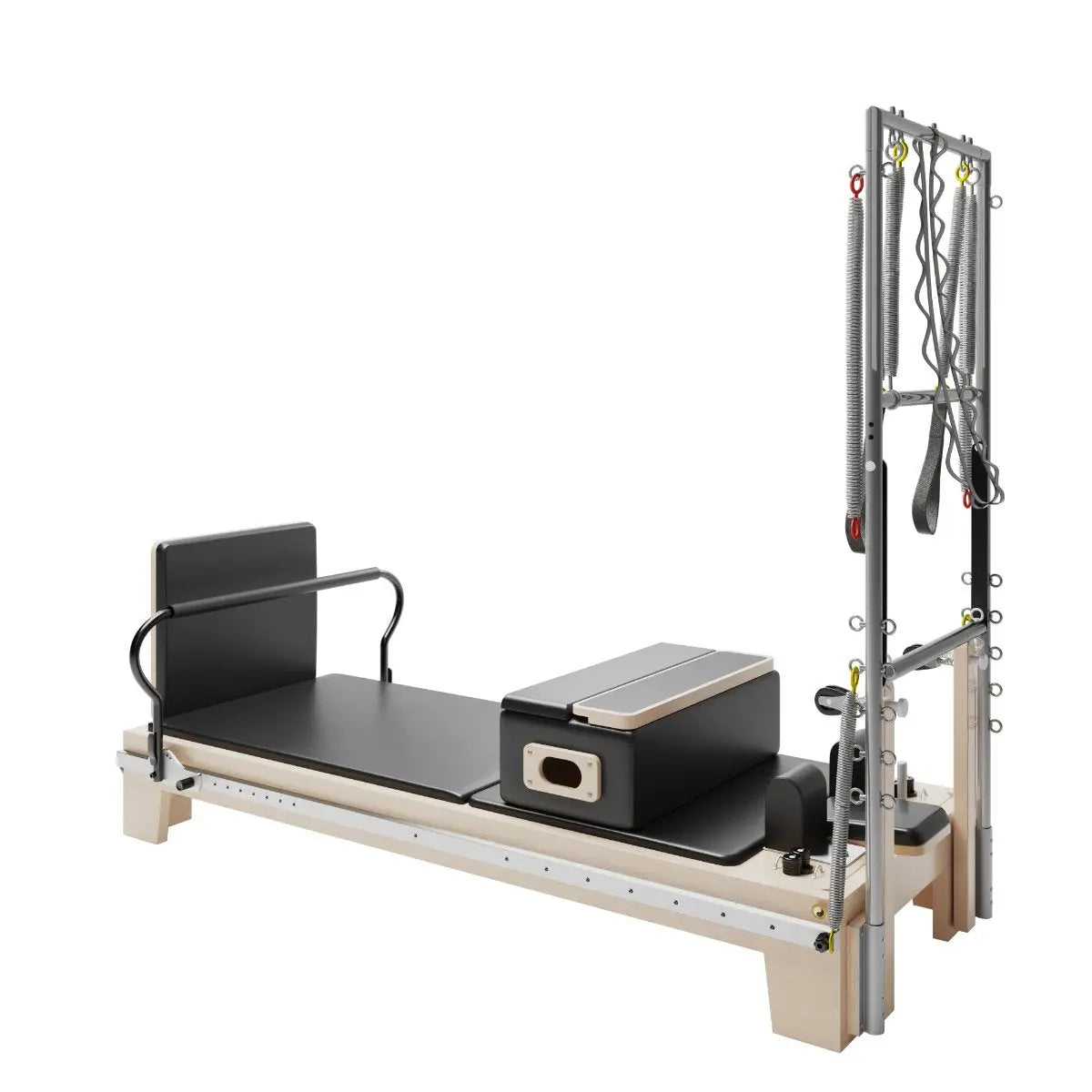 Nano Elite Half Trapeze - Adjustable Studio Pilates Reformer with Tower - RE09