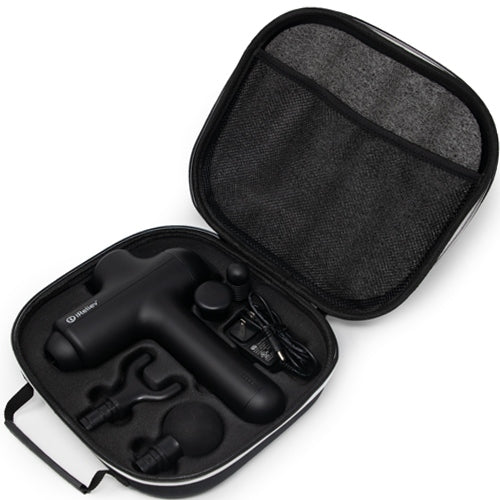 iReliev Percussion Massage Gun — 3-Speed Deep Tissue Relief, Ergonomic One-Button Design