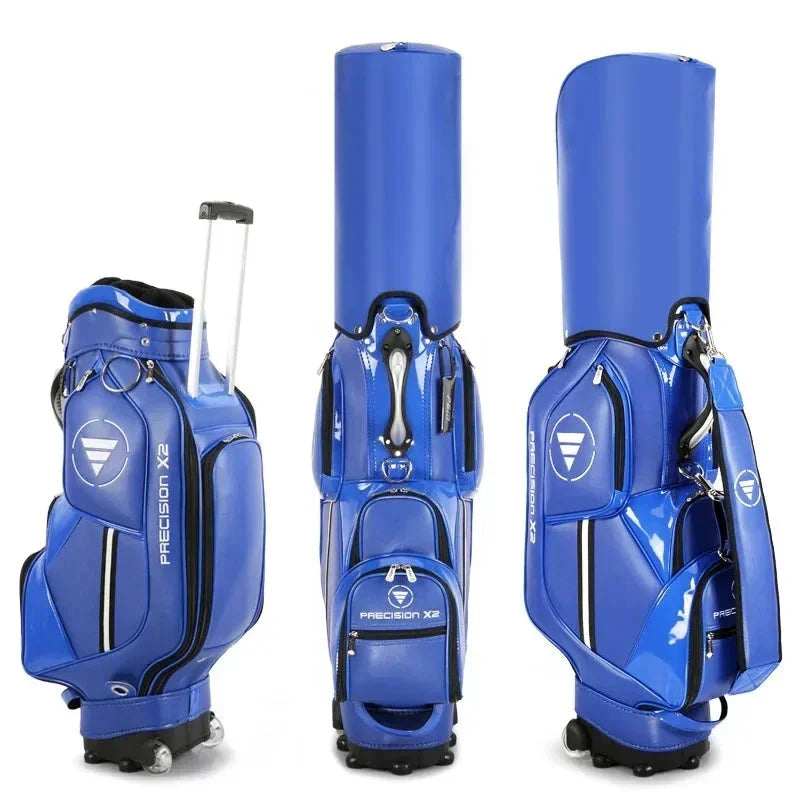 All-in-One Golf Package — Waterproof PU Stand Bag with Wheel