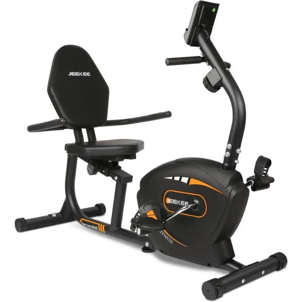 Recumbent Exercise Bike for Adults & Seniors | 9 Seat Positions | 8-Level Neodymium Magnetic | 300 lb Capacity