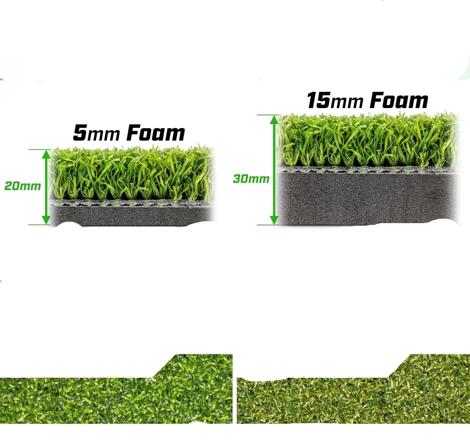 Backyard Driving Range Golf Hitting Mat — Full Swing Practice at Home