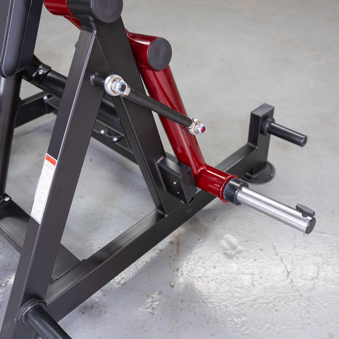 Muscle D Fitness Power Leverage V2 Hammer Grip Triceps Machine — Iso-Lateral, Plate-Loaded