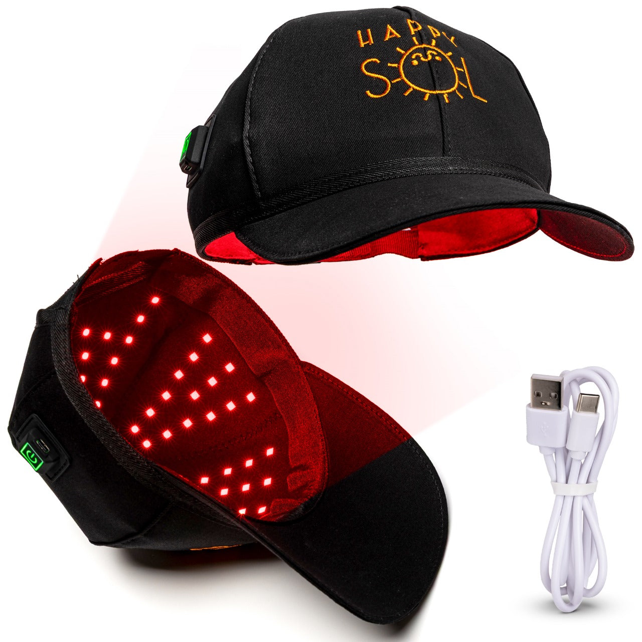 Red Light Therapy Hair Growth Cap | 88 LEDs | 660nm | Cordless & Rechargeable