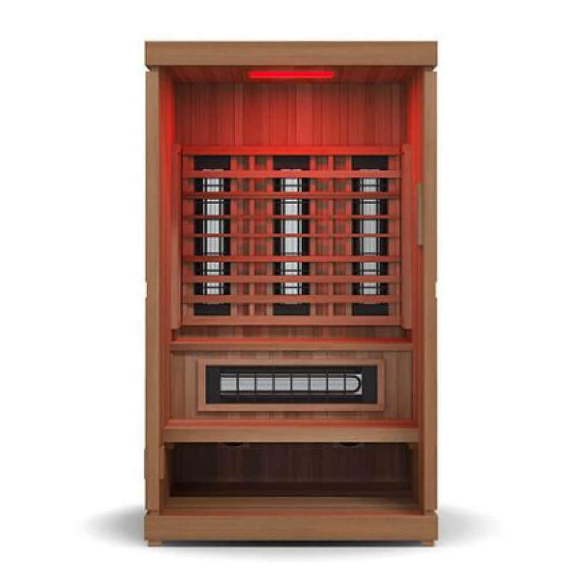 Finnmark FD-4 Trinity — 2-Person Infrared, Steam & Red Light Therapy Sauna Combo