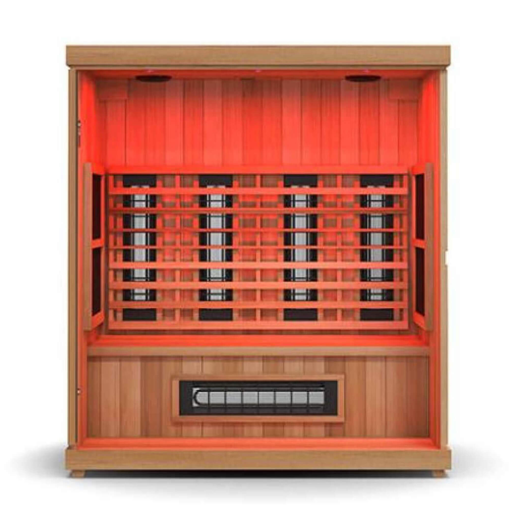Finnmark FD-3 Trinity — 4-Person Full Spectrum Infrared Sauna | Carbon 360 + Short-Wave