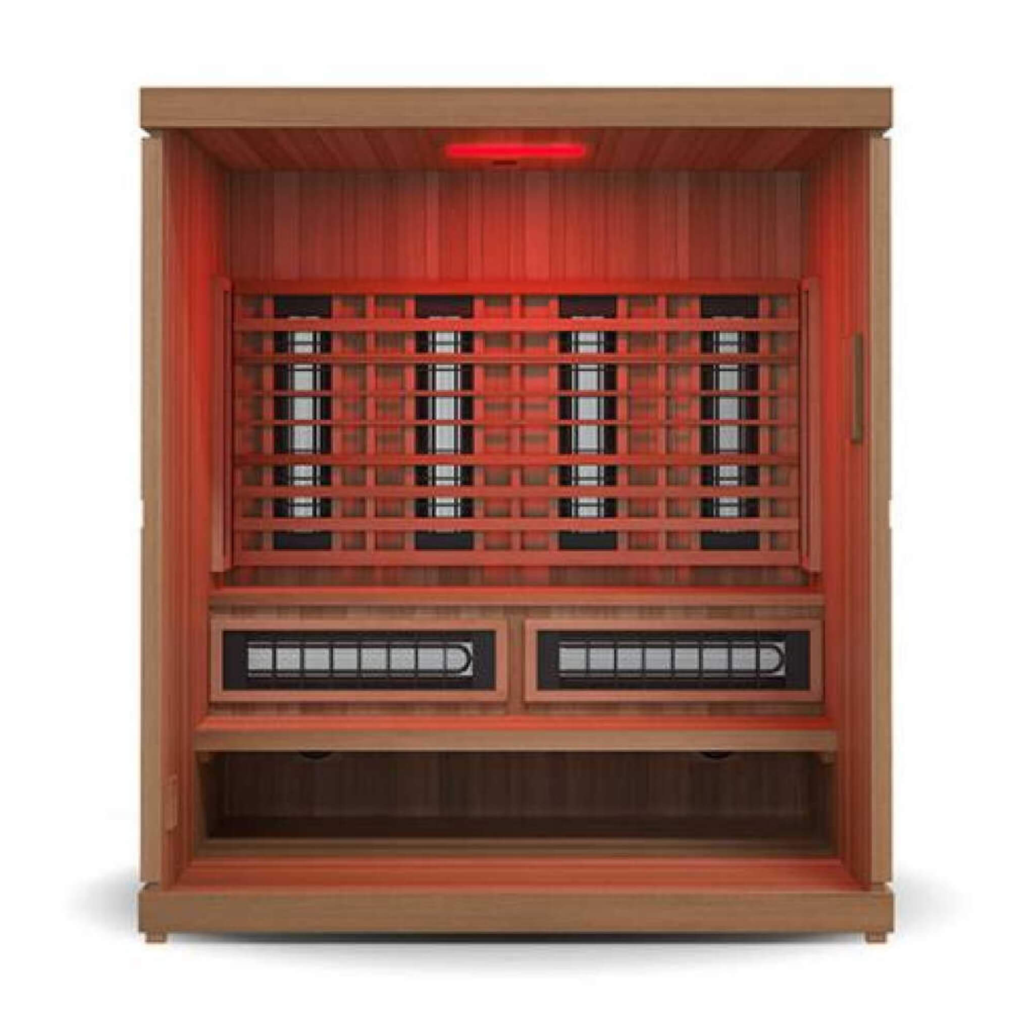 Finnmark FD-5 Trinity XL — 4-Person Infrared, Steam & Red Light Therapy Sauna Combo