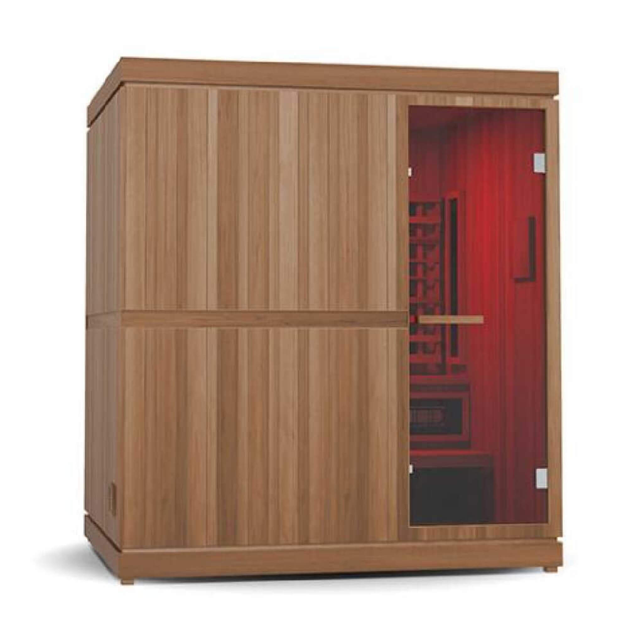 Finnmark FD-5 Trinity XL — 4-Person Infrared, Steam & Red Light Therapy Sauna Combo