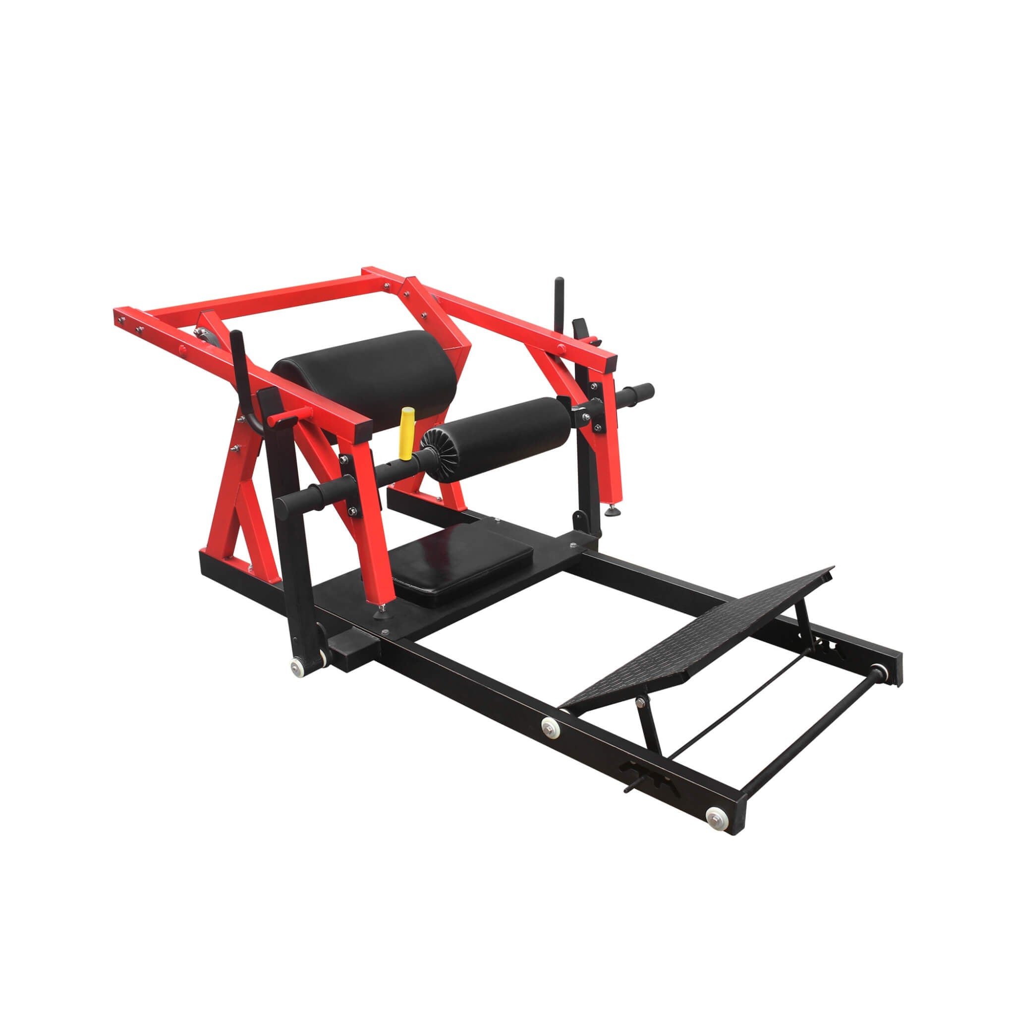 Rovix Heavy-Duty Hip Thruster Machine — Instant Lock System | 4 Foot Angles | Dual Weight Racks