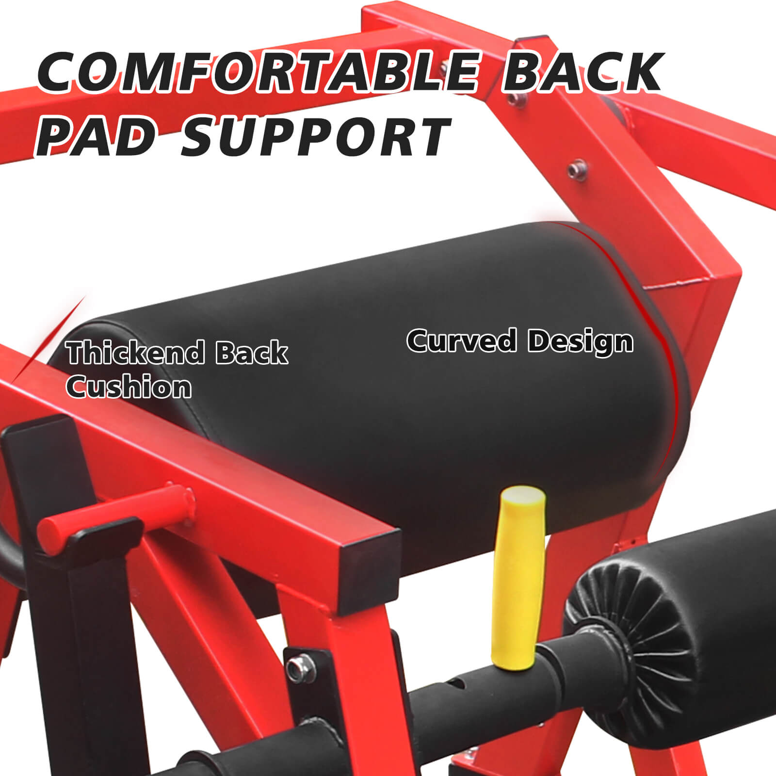 Rovix Heavy-Duty Hip Thruster Machine — Instant Lock System | 4 Foot Angles | Dual Weight Racks