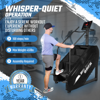 SFE Stepmill Pro — Commercial Stair Climber with Revolving Steps & Performance Monitor