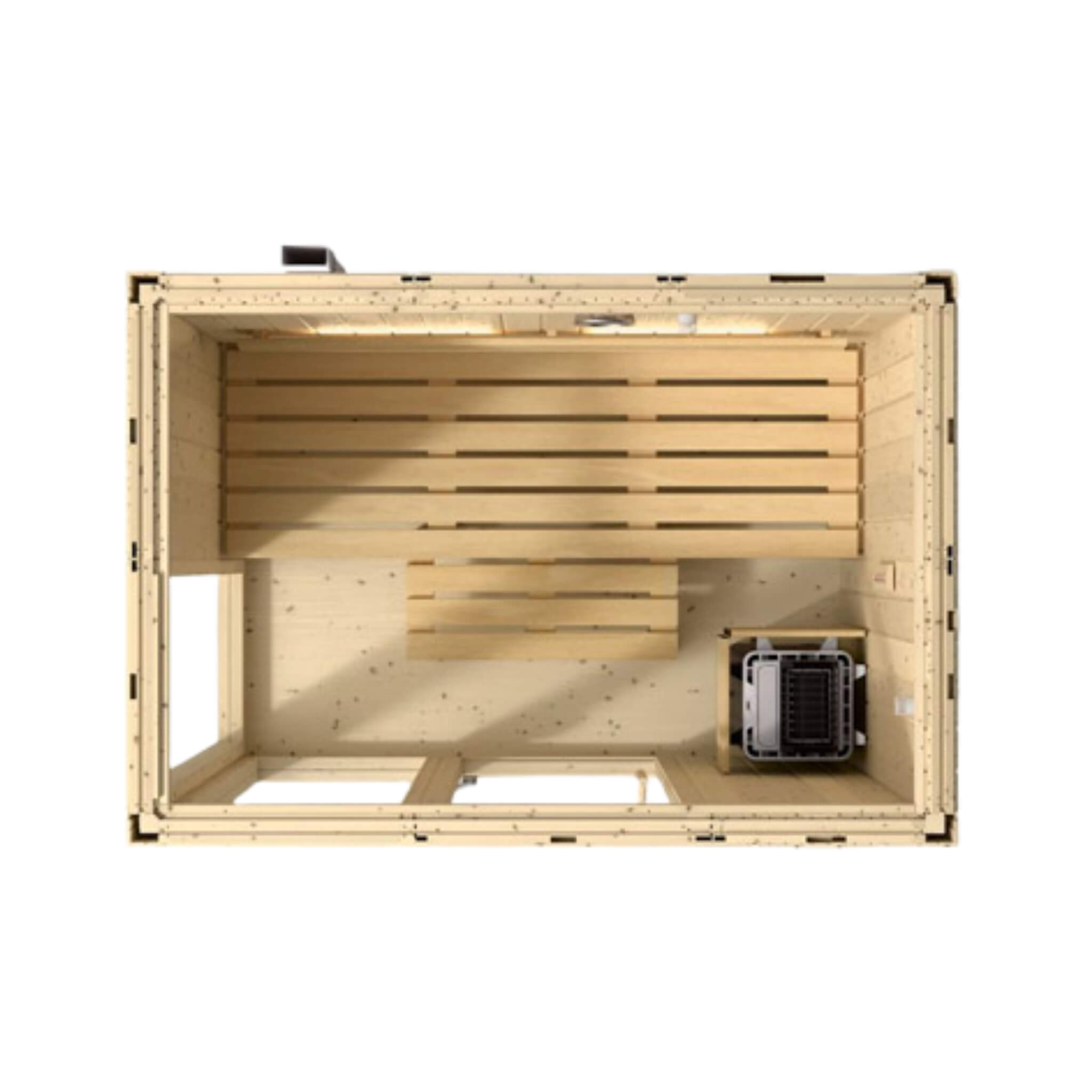 Kohler C1 Indoor Sauna | Scandinavian Spruce | FERO Heater | 2, 3 & 5 Person
