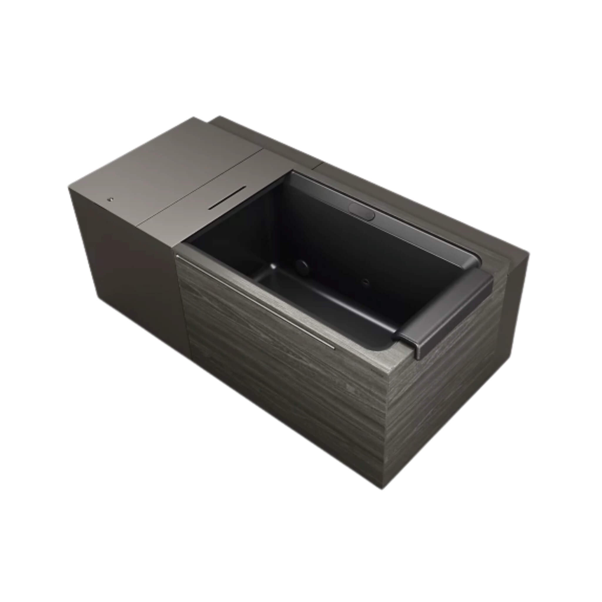 Kohler × Remedy Place Ice Bath | 85-Gallon Smart Wellness Tub | 39–104°F | Indoor & Outdoor