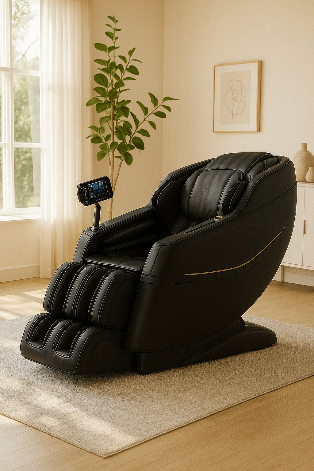 MedEq Recovery C13 — 4D SL-Track Massage Chair with AI Voice & Wireless Charging