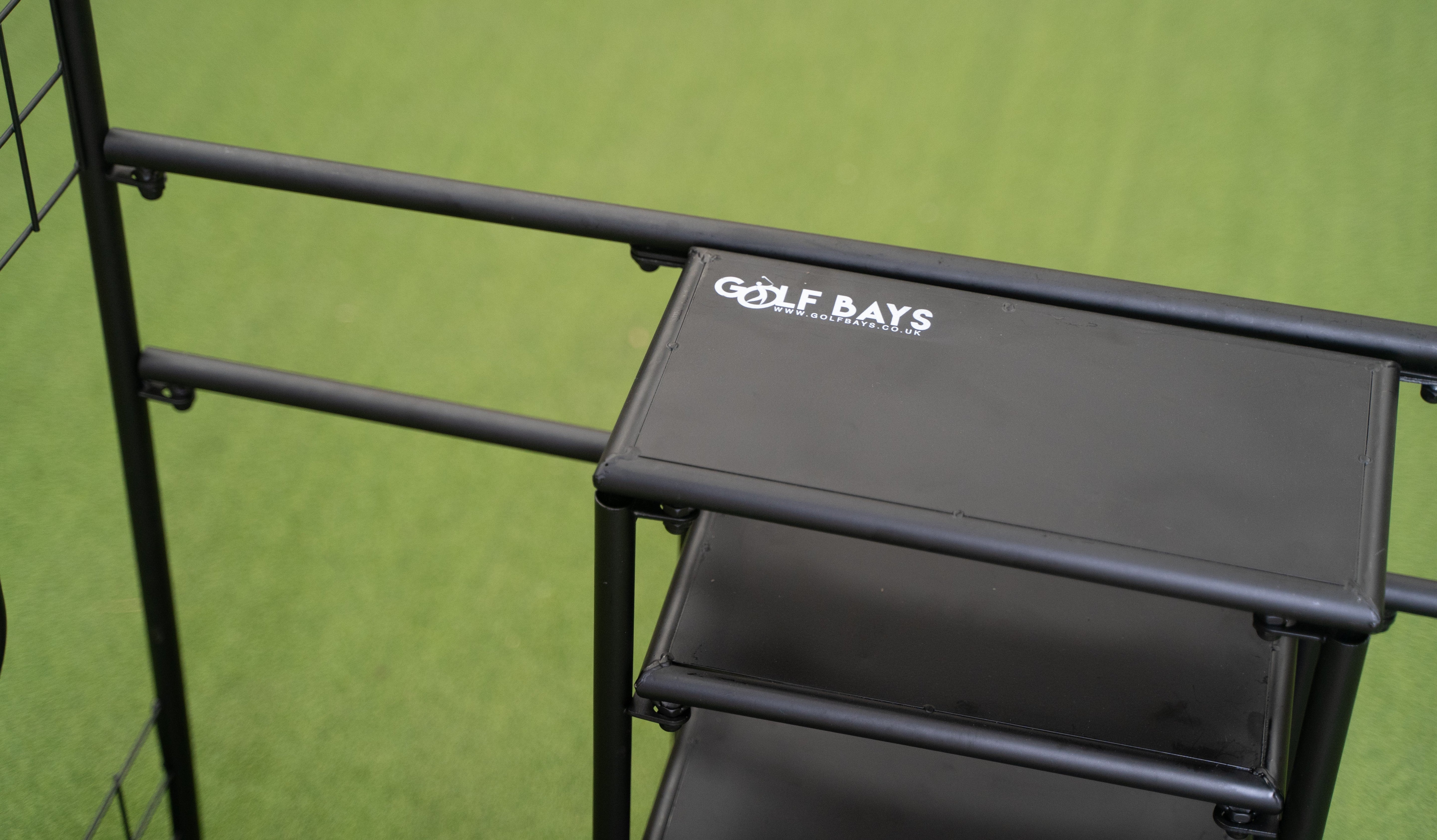 GolfBays Single Golf Bag Display & Storage Organiser — Premium Materials | Space-Efficient Design