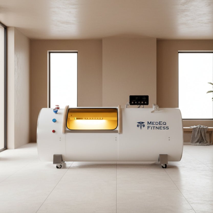 MedEq TimeCapsule Vision C900+ | Clinical-Grade 2.0 ATA Hard-Shell Hyperbaric Oxygen Chamber