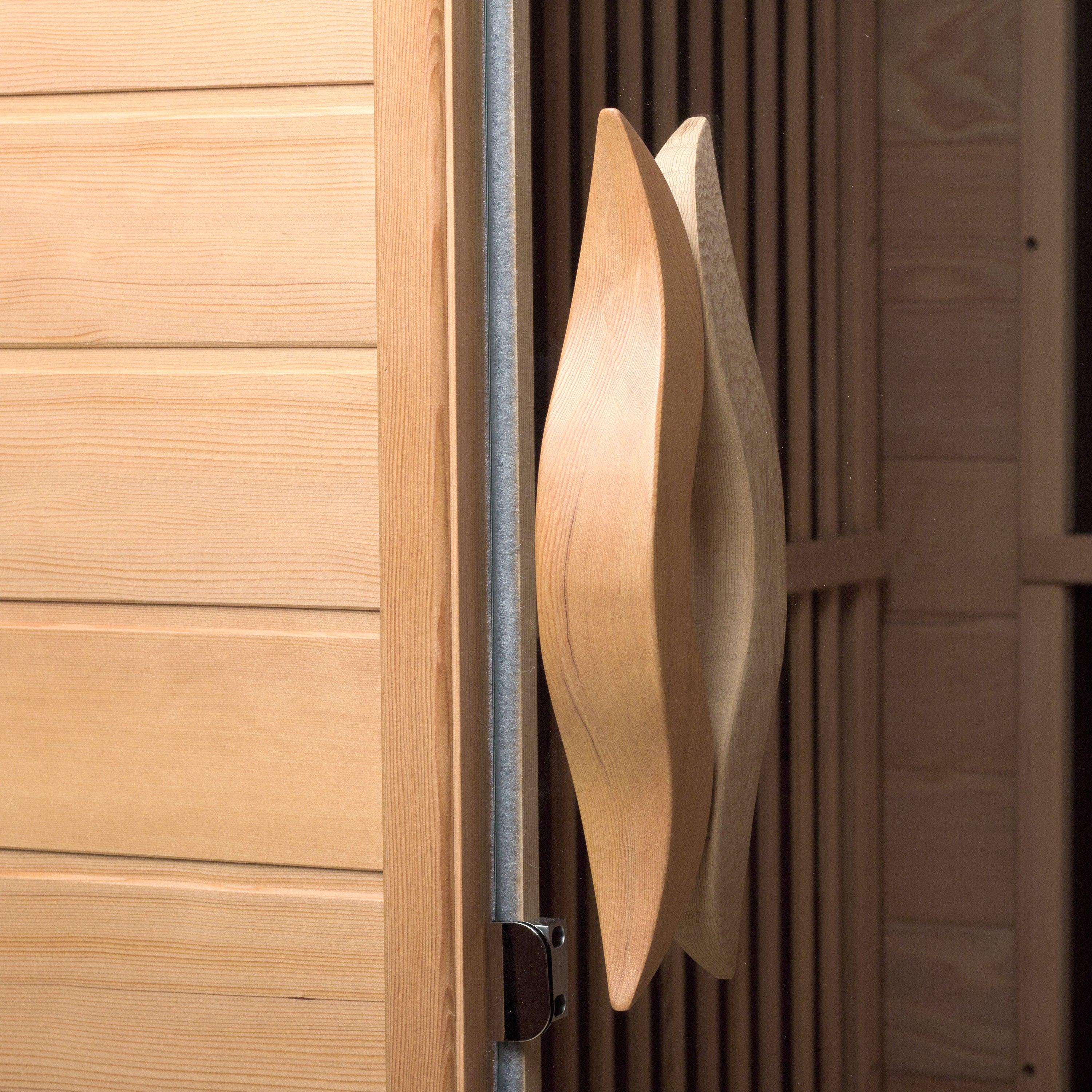 Durasage 2-Person FAR Infrared Sauna — Canadian Hemlock, Bluetooth Audio & Chromotherapy