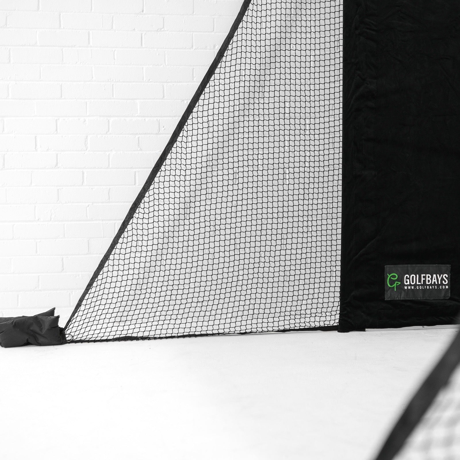 GolfBays SimBox Side Barrier — Custom-Fit Safety Panel for SimBox Hitting Enclosure