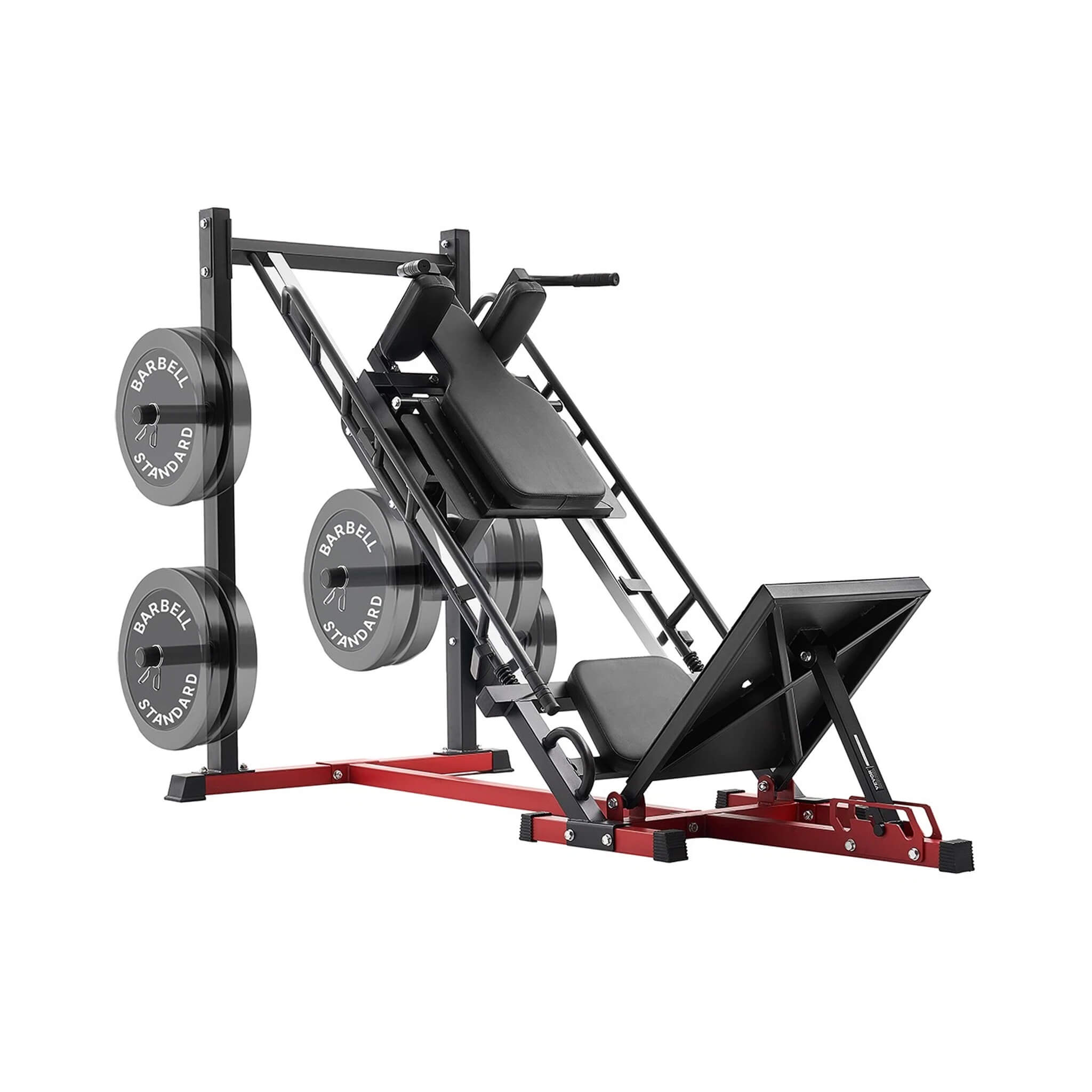 Rovix 2000LBS Adjustable Leg Press And Hack Squat Machine For Home Gym Workouts (SAK53148)