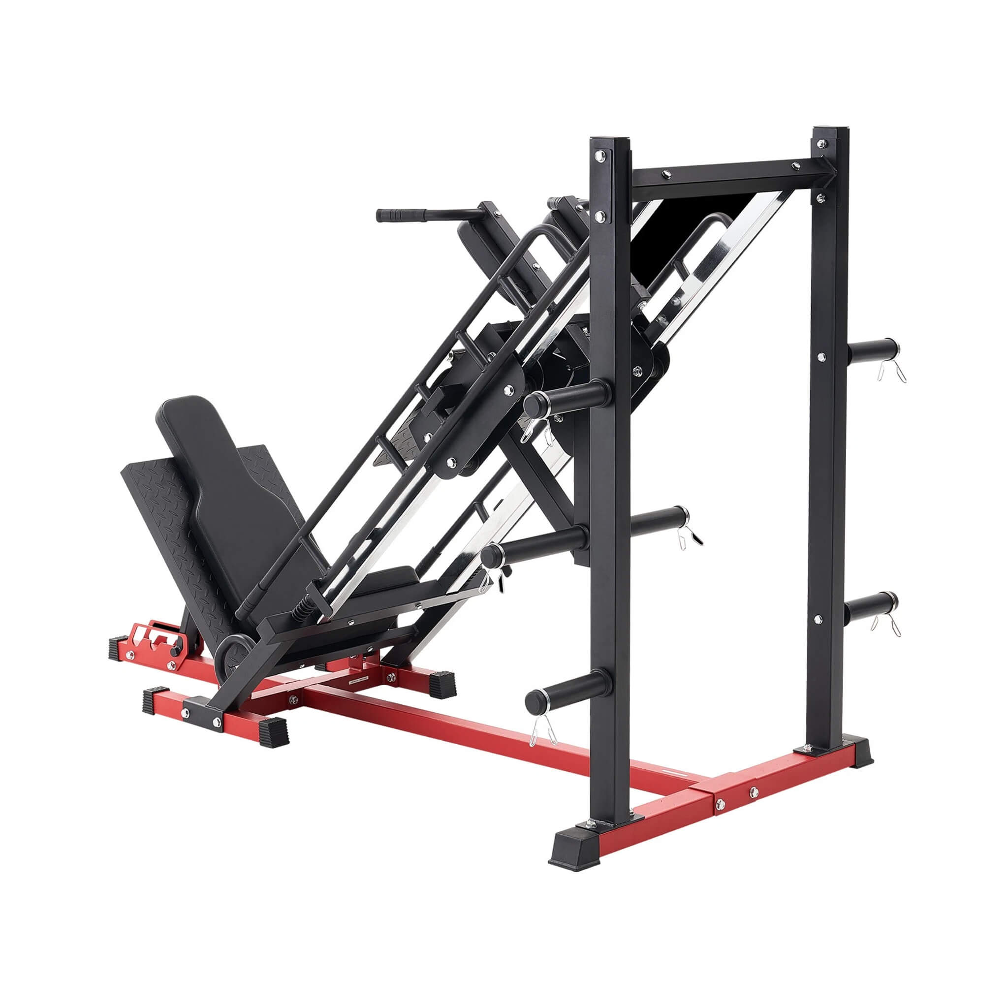 Rovix 2000LBS Adjustable Leg Press And Hack Squat Machine For Home Gym Workouts (SAK53148)
