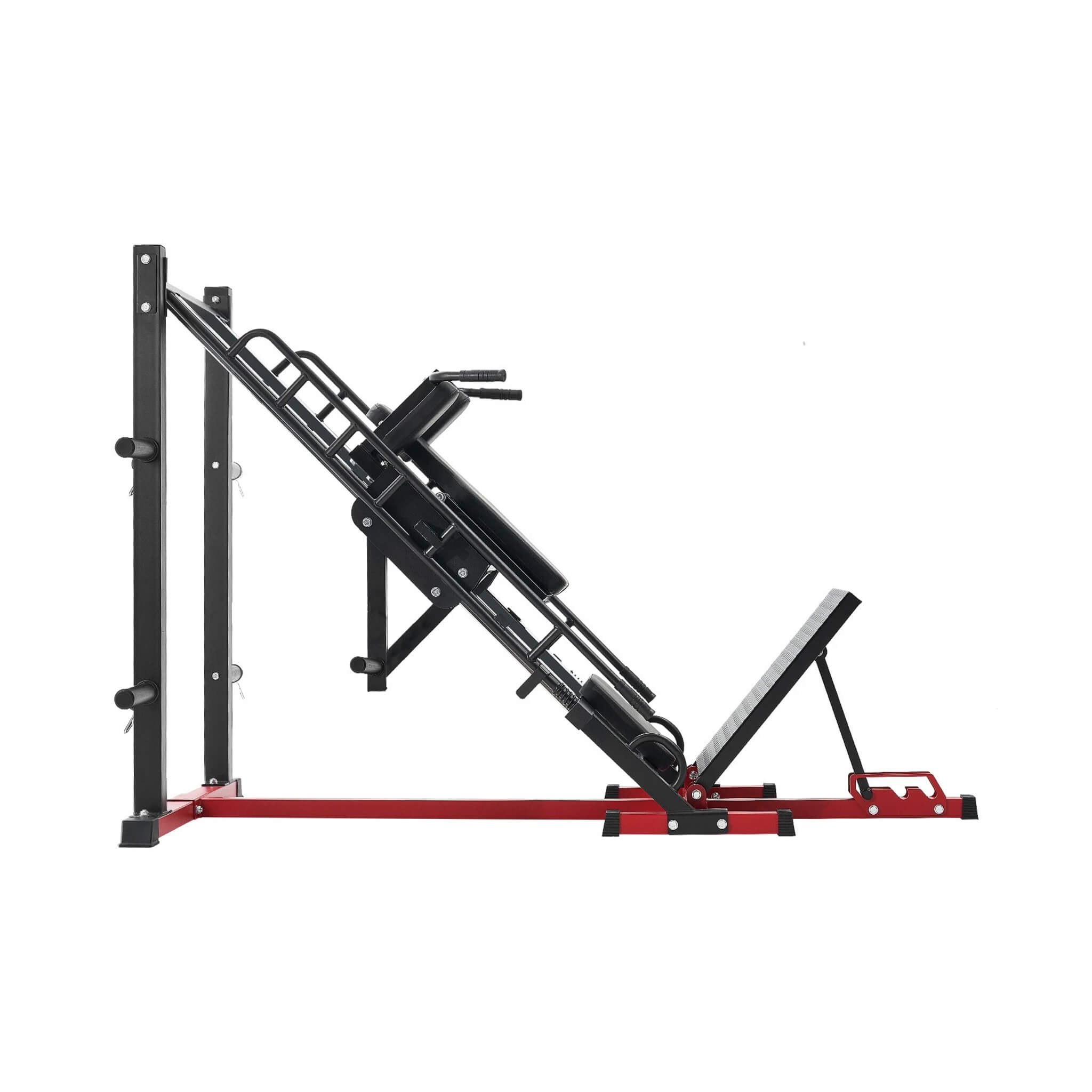 Rovix 2000LBS Adjustable Leg Press And Hack Squat Machine For Home Gym Workouts (SAK53148)