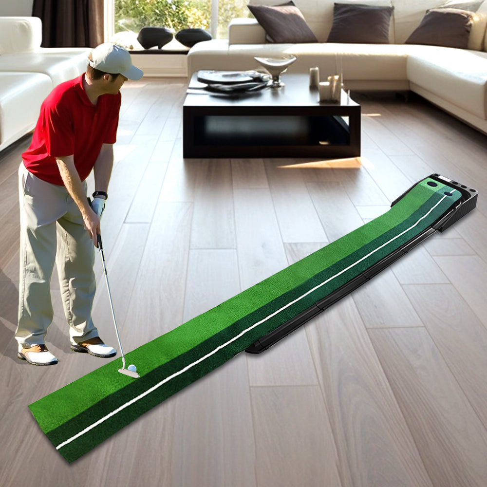 Premium Portable Golf Putting Mat | 8FT & 10FT | Practice at Home