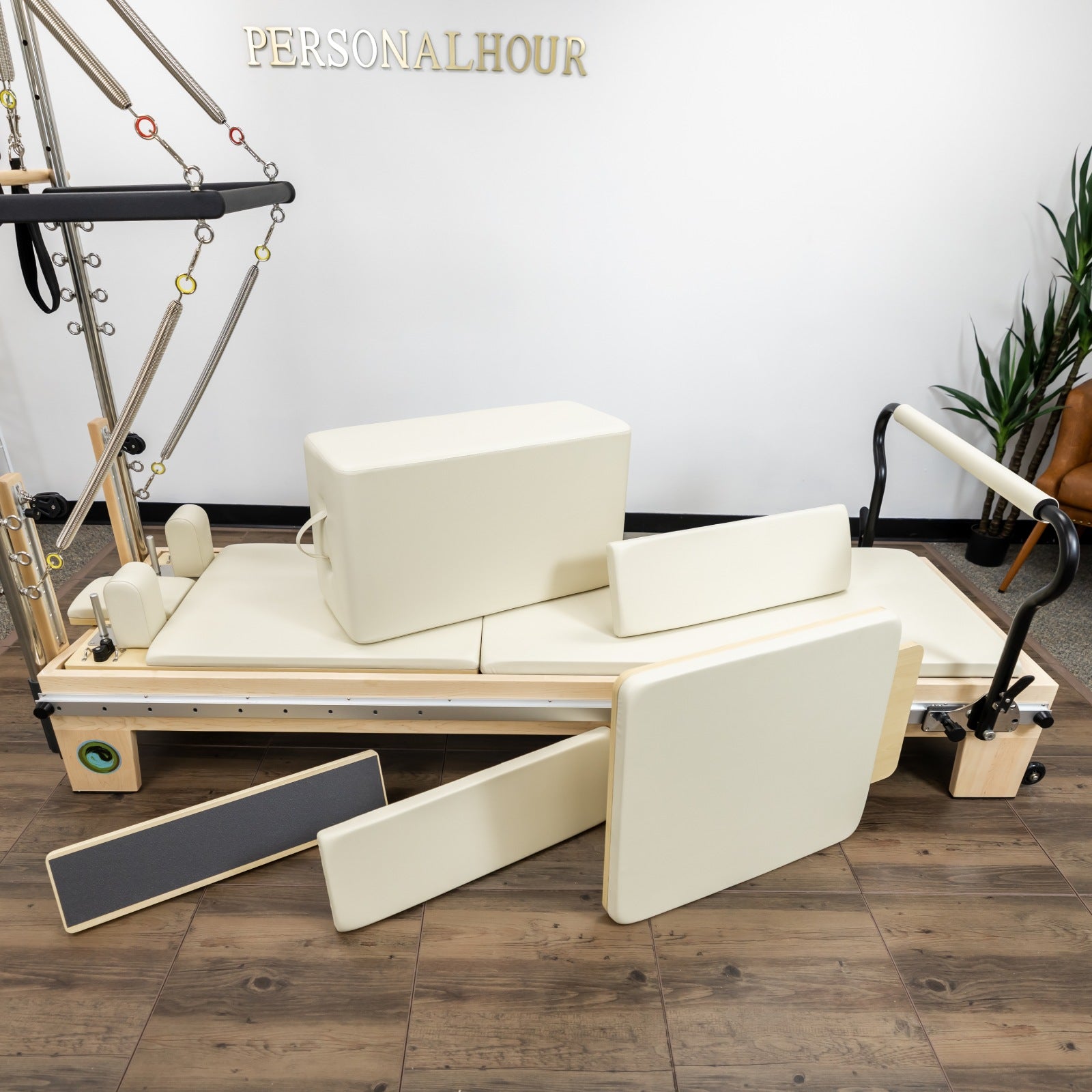 Nano Elite Half Trapeze - Adjustable Studio Pilates Reformer with Tower - RE09