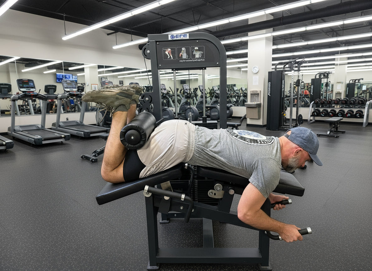 SFE Selectorized Leg Extension & Prone Leg Curl Combo — 250 lb Stack | Commercial Grade