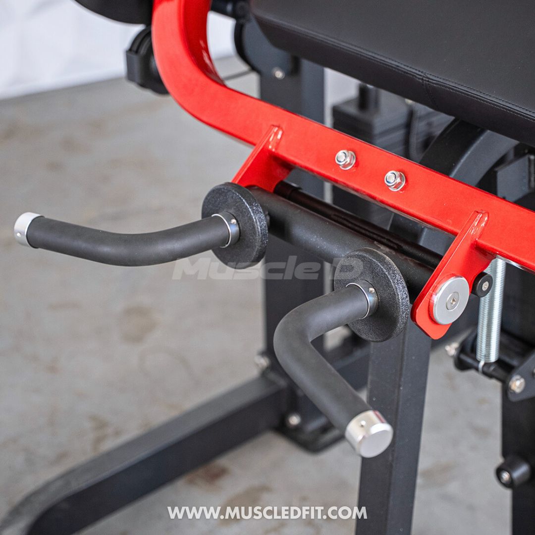 Muscle D Classic V2 Selectorized Biceps & Triceps Combo Machine — 150 lb Stack | Commercial Grade