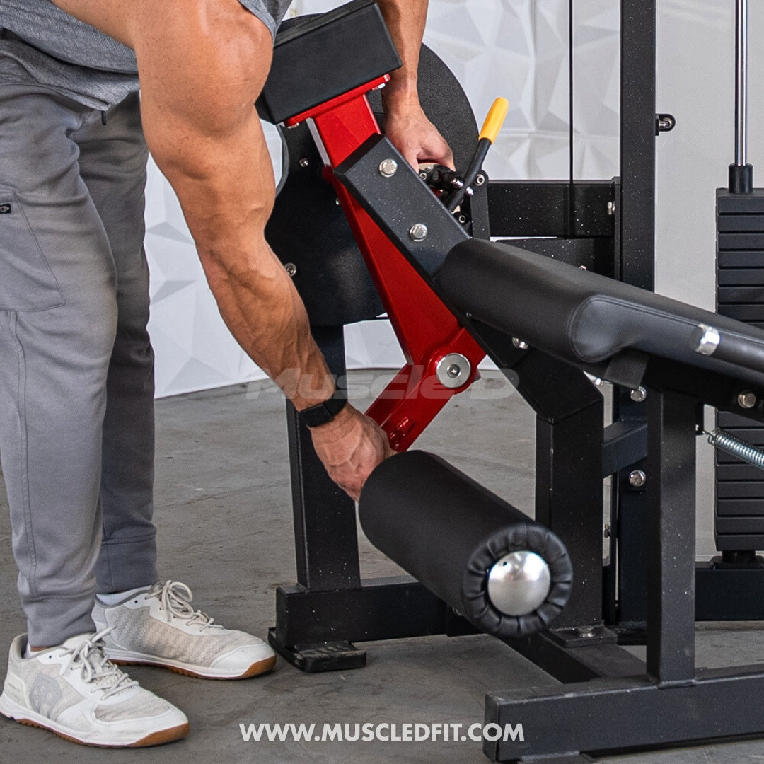 Classic V2 Selectorized Leg Extension Machine – Muscle D Fitness